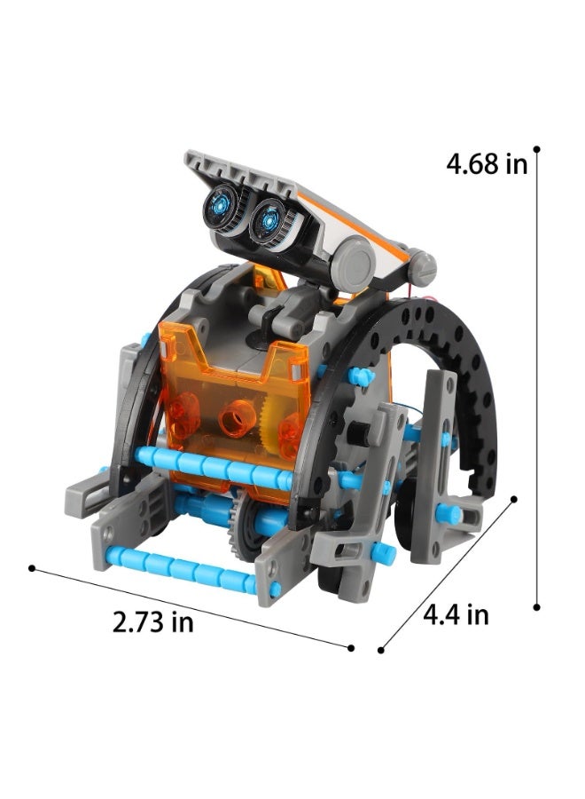 Halamodo STEM 13-in-1 Education Solar Robot Toys, DIY Building Science Experiment Kit for Kids Aged 8-10 and Older, Solar Powered by The Sun, Handmade Assembly Kit, Birthday Gift For Boys And Girls - Image 3